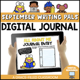 September Digital Writing Prompts with Writing Pals