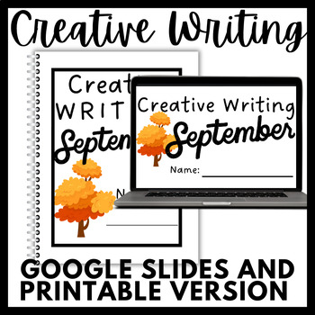 Preview of September Digital and Printable Creative Writing Bundle!