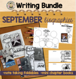 September Diverse Picture Book Biographies Writing Bundle