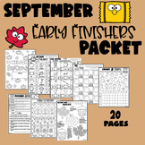 September Early Finishers Packet