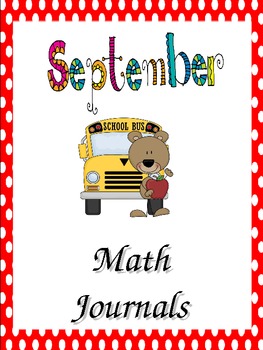 Preview of September Everyday Math Journal Powerpoint for the Smartboard