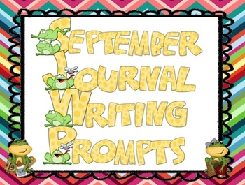 Preview of September Everyday Writing Journals PowerPoint