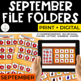 September File Folders Bundle for Special Education | Prin
