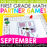 September First Grade Math Partner Games Centers Small Gro