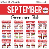 September Grammar Skills BOOM Cards