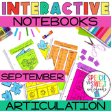 September Interactive Articulation Notebook