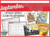 September Interactive Read Aloud Plans