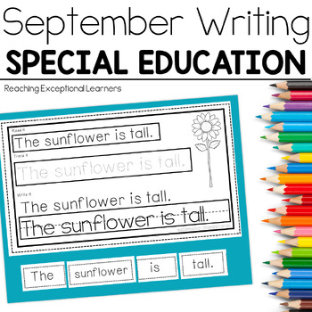 Preview of September Interactive Writing