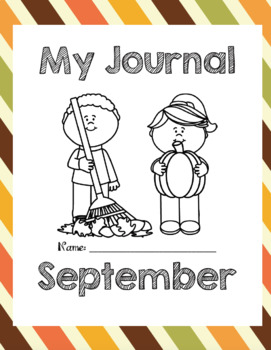Preview of September Journal Prompt Packet
