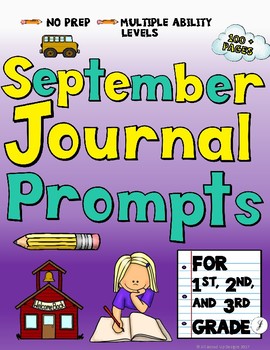 September Journals for Primary Students by All Jazzed Up | TPT