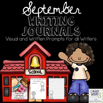 September Journals with Visual and Written Prompts | TpT
