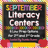 September Literacy Centers
