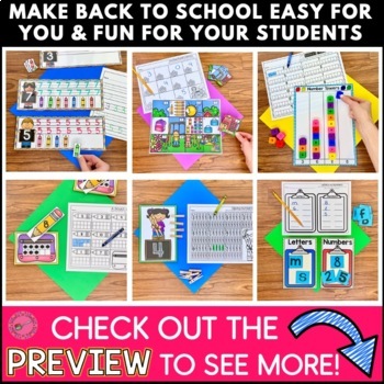 Back to School Math Centers! by A Spoonful of Learning | TpT