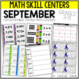 September Math Centers (Grades 3-5)