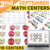 September Math Centers and Activities for 2nd Grade | Back