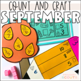 September Math Craft, Counting Crafts - Fall Math Activities