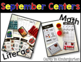 September Math & Literacy Centers