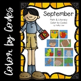 September Math & Literacy Color by Codes