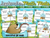 September Math Mats {second grade}