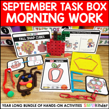 Four Task Boxes to Try this Winter – Preschool Packets