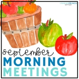 Morning Meeting Slides - September