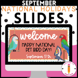 September National Holidays Daily Google Slides Templates 