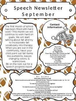 Preview of September Newsletter