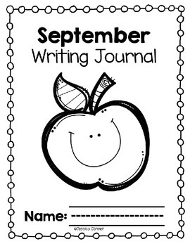 September No Prep Writing Journal by Jessica Terrill | TPT