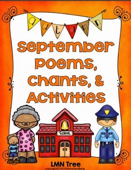 Preview of September Poems, Chants, & Activities