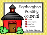 September Poetry Journal