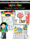 September Preschool Journal Prompts