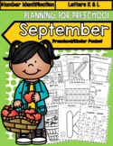 September Preschool Worksheets