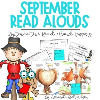 Preview of September Read Alouds Books and Activities, Fall, Interactive Read Alouds