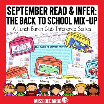 September Read and Infer Back to School Mix Up by Miss DeCarbo | TPT