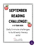 September Reading Challenge! (Ages 6-8)