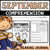 September Reading Comprehension Passages - Journal