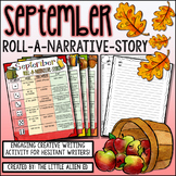 September Roll-A-Story Narrative Writing Activity