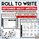 September Roll A Story Fall Narrative Writing Roll and Wri