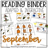 September Reading Binder