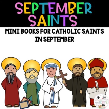 Preview of September Saints Mini Book - Catholic Saints