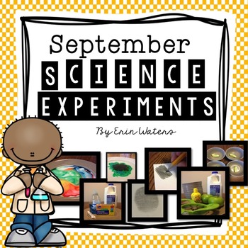 Preview of September Science Experiments & Activities