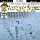 September Science STEM experiments and activities