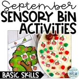 September Sensory Bin Activities - Basic Skills 