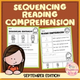 September Sequencing Reading Comprehension