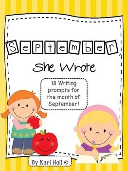 September, She Wrote! My September Writing Journal 18 prompts!}{ by ...