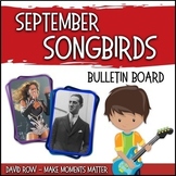 September Songbirds -- Music Bulletin Board Set