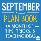 September Virtual Plan Book - Tips, Tricks, and Teaching I