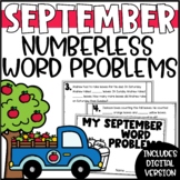 September Word Problems for Addition & Subtraction
