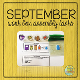 September Work Box Assembly Tasks