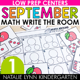 September Write the Room 1st Grade MATH Center